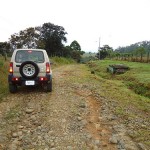 Farm Road in Costa Rica